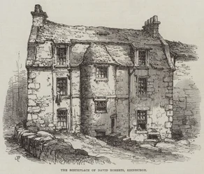 Rodný dům Davida Robertse, Edinburgh